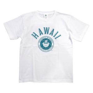 HAWAII ハワイ大学 カレッジプリント 半袖 Tシャツ HWUS-011