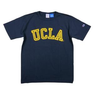Champion チャンピオン × UCLA コラボ USA製 カレッジプリント 半袖 Tシャツ C...