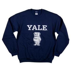 YALE イエール大学 カレッジプリント さがら刺繍 裏起毛 スウェットシャツ YALE-063
