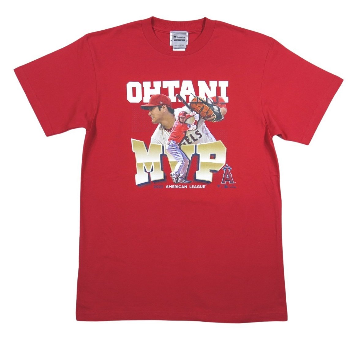 FANATICS ファナティクス Los Angeles Angels 大谷翔平 MVP 最優秀選手賞 受賞記念 ロゴプリント 半袖 Tシャツ ML01-23FW-0007｜jtwoshop｜02