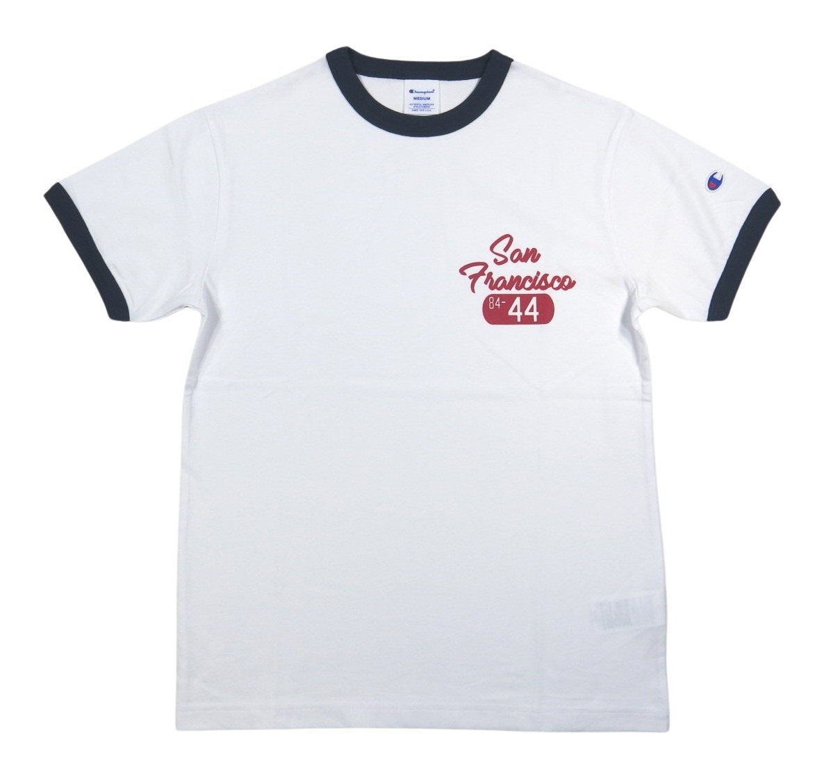 Champion（チャンピオン） トリコロールタグ フロッキープリント 半袖