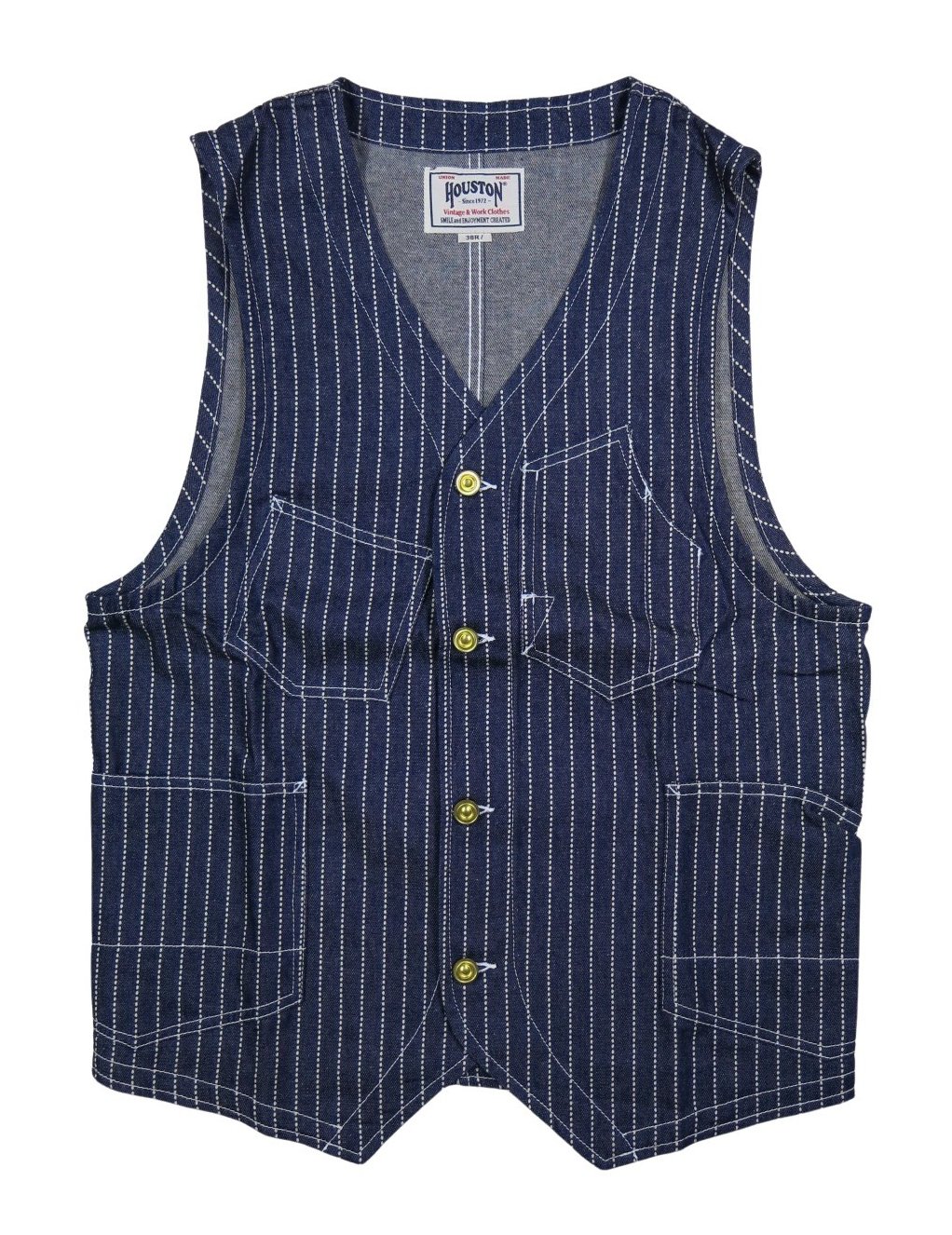 HOUSTON（ヒューストン） 12oz ウォバッシュストライプ デニム 30's