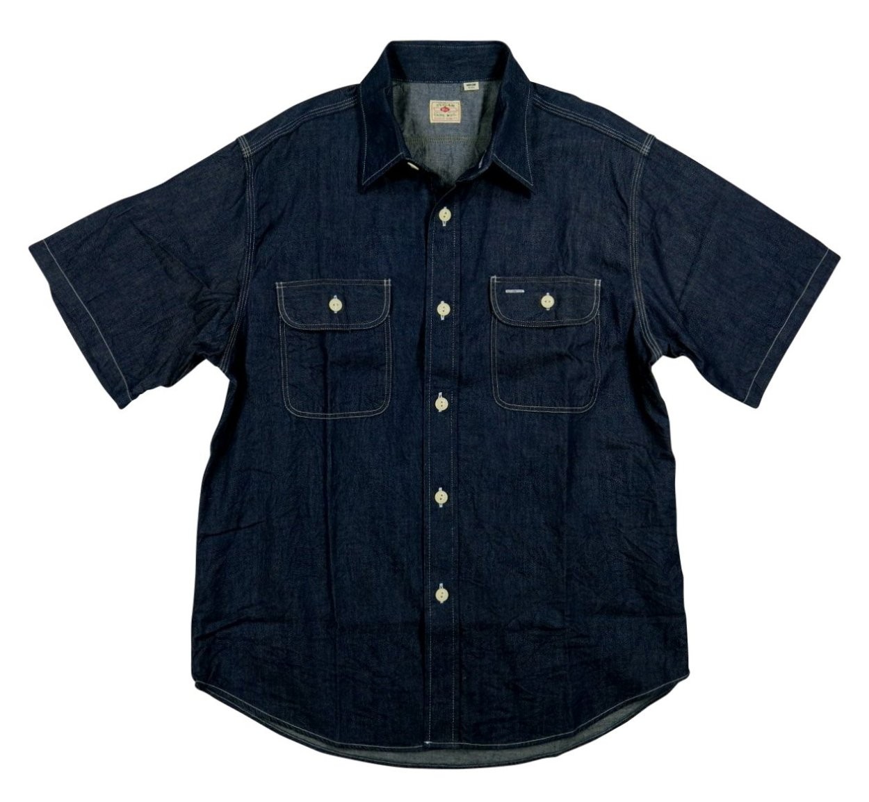 SUGAR CANE シュガーケーン 半袖 デニム ワークシャツ SC37943 : JTWO