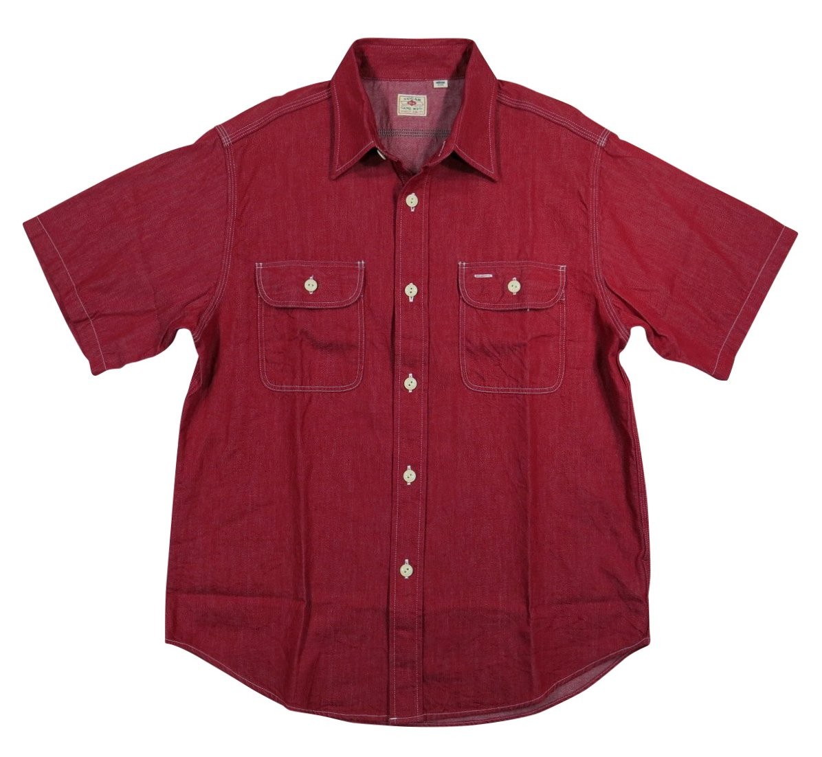 SUGAR CANE シュガーケーン 半袖 デニム ワークシャツ SC37943 : JTWO