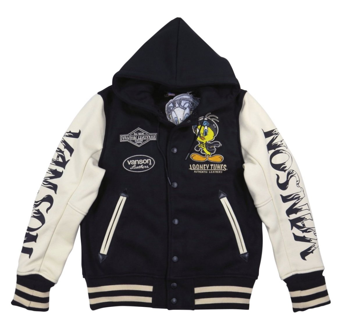 VANSON トゥイーティースタジャン VANSON（バンソン） Vanson/バンソン×ルーニー・テューンズ コラボ