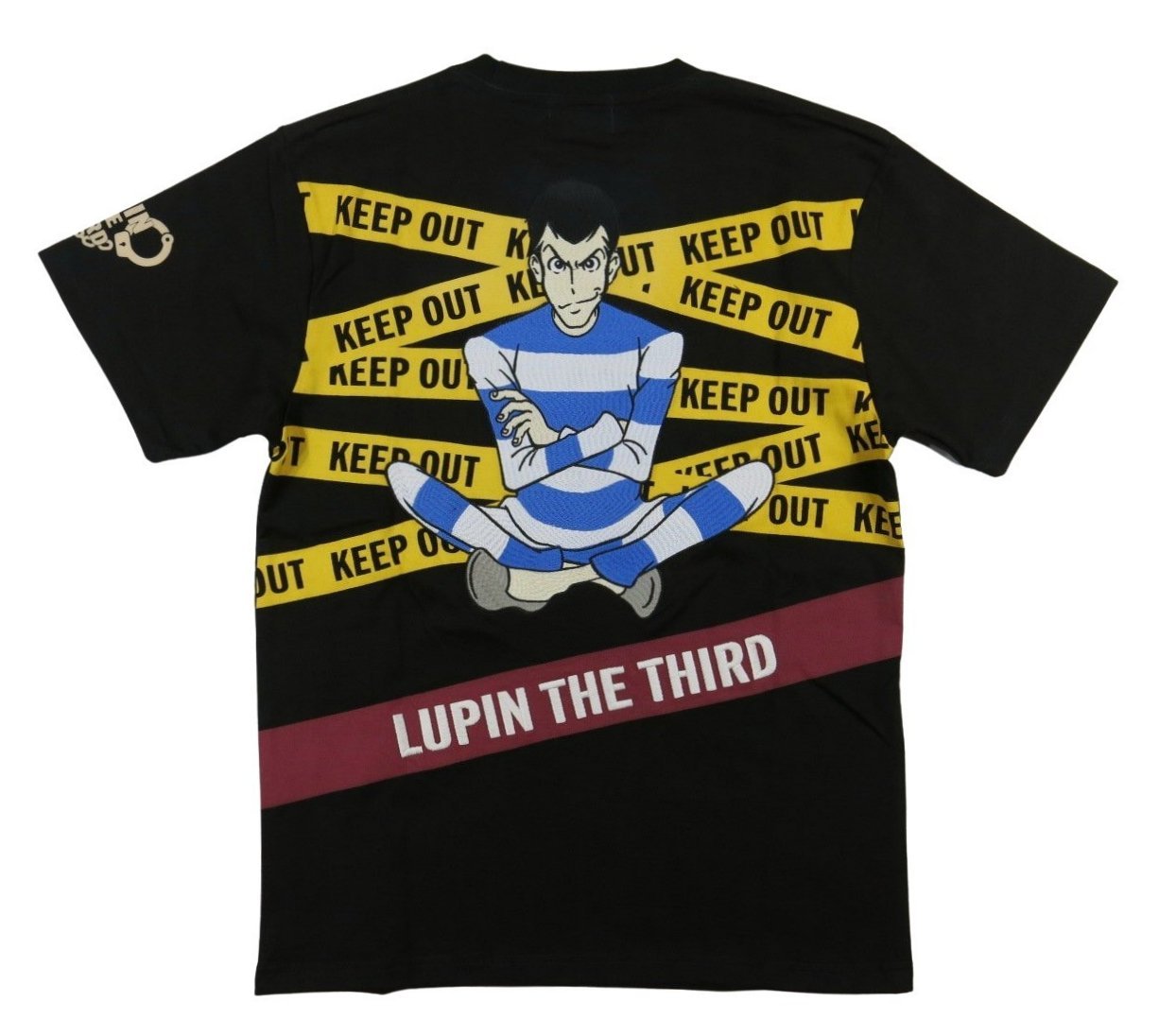 LUPIN THE THIRD ルパン三世 50周年記念モデル ルパン三世刺繍 半袖 Tシャツ LP...