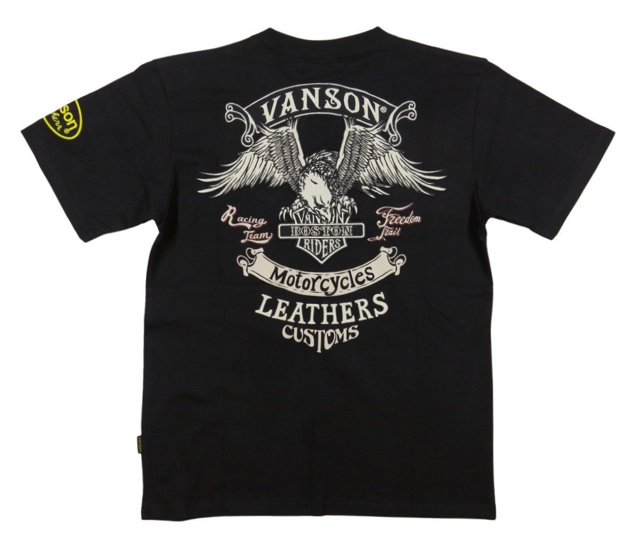 VANSON バンソン アメリカンイーグル刺繍 半袖 Tシャツ NVST-2321
