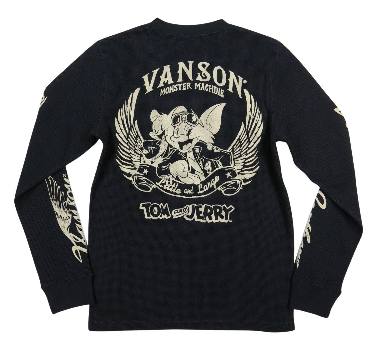 VANSON（バンソン） × TOM & JERRY コラボ トムとジェリー プリント 