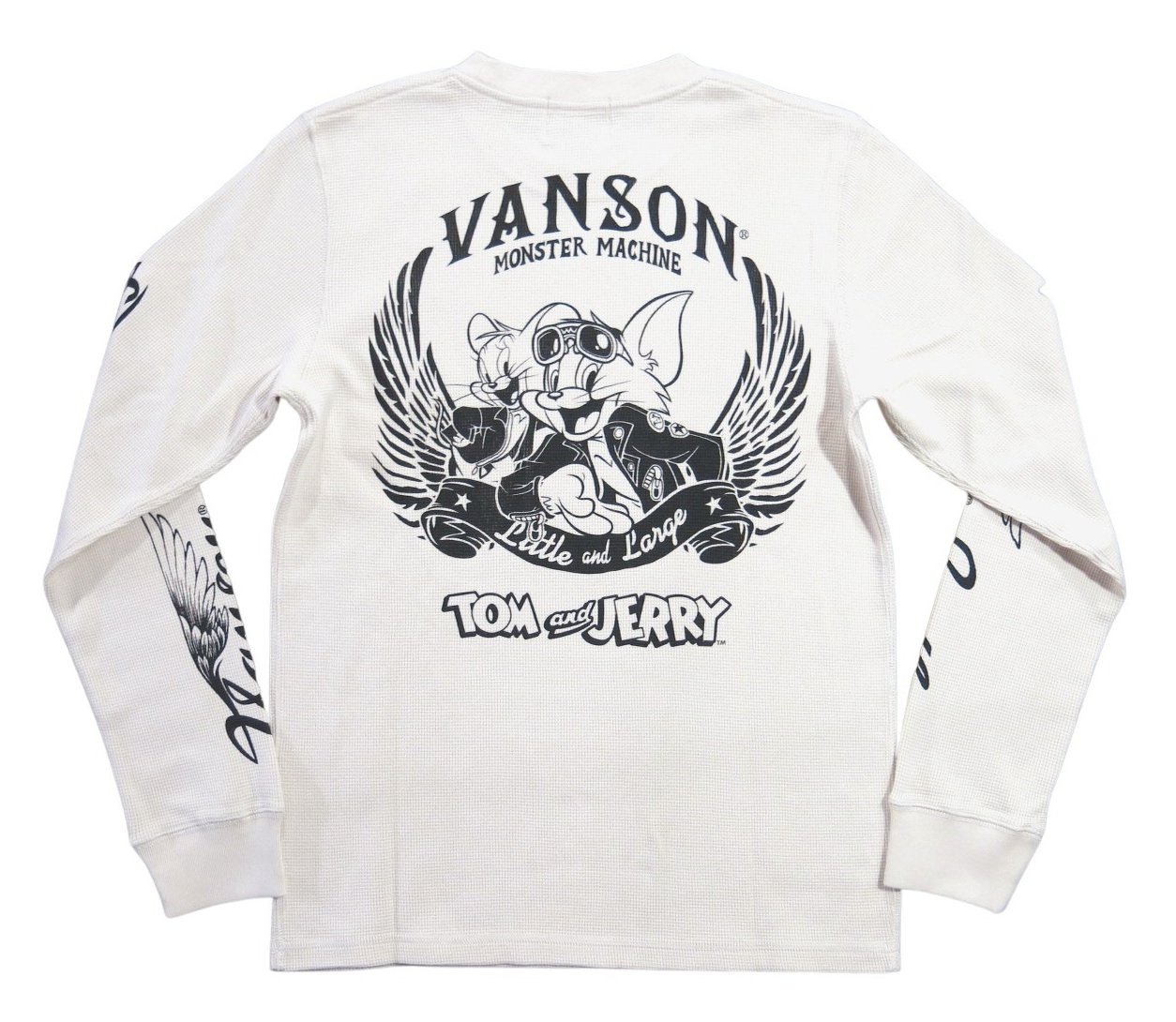 VANSON（バンソン） × TOM & JERRY コラボ トムとジェリー プリント