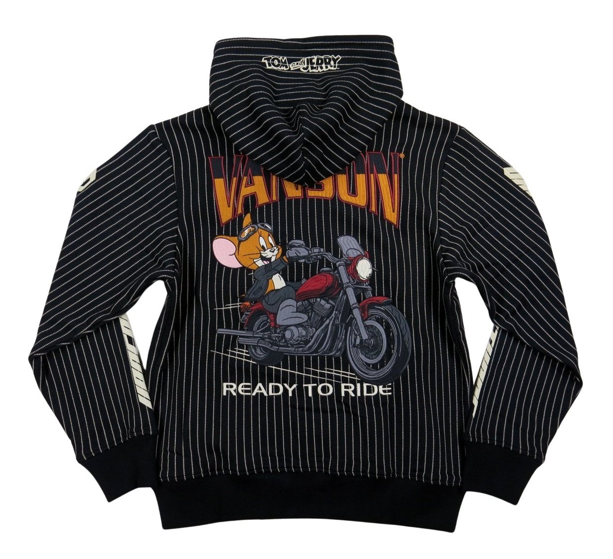 VANSON（バンソン） × TOM & JERRY トムとジェリー コラボ 刺繍