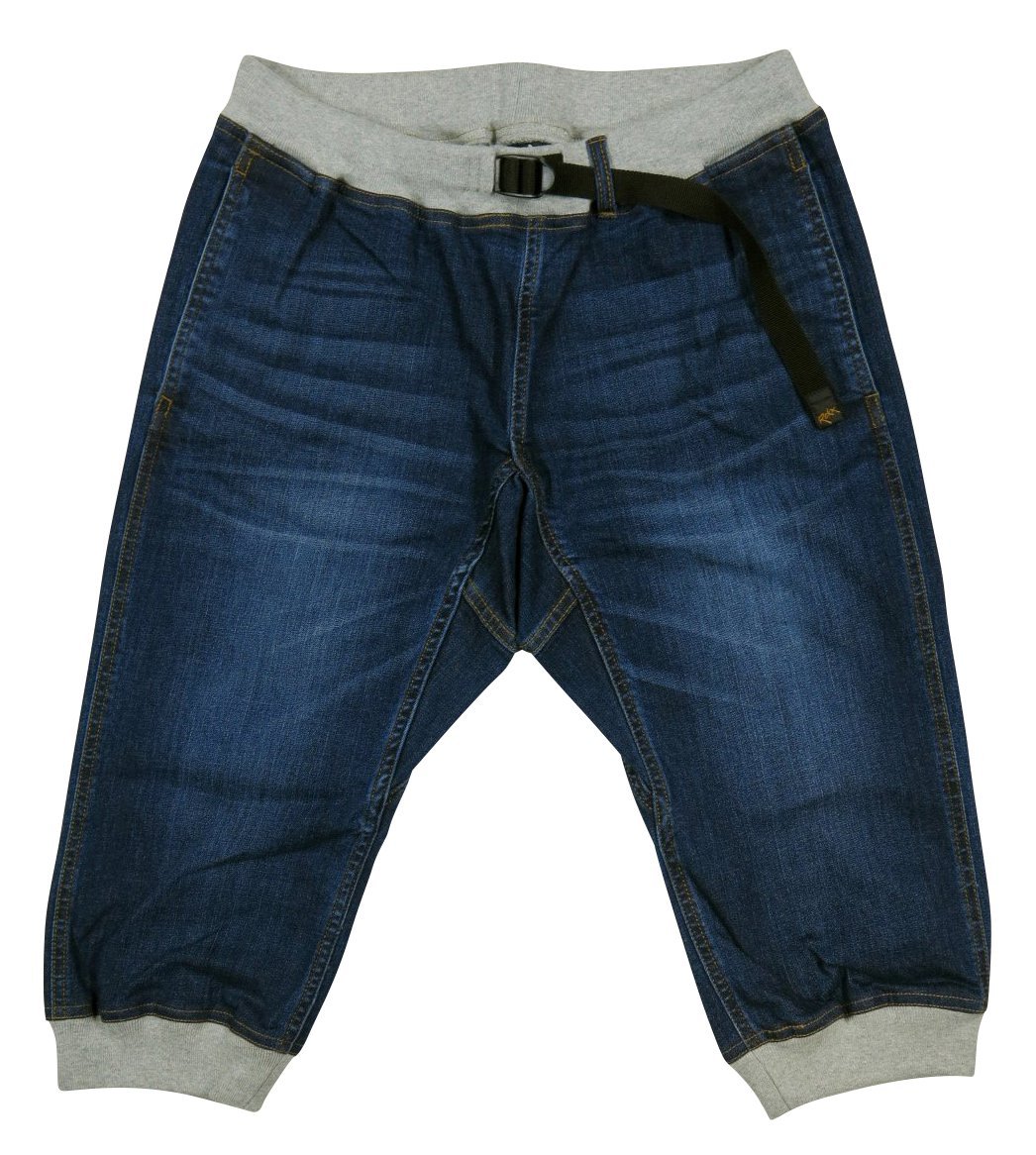 ROKX ロックス MG DENIM WOOD CROPS ストレッチデニム 七分丈