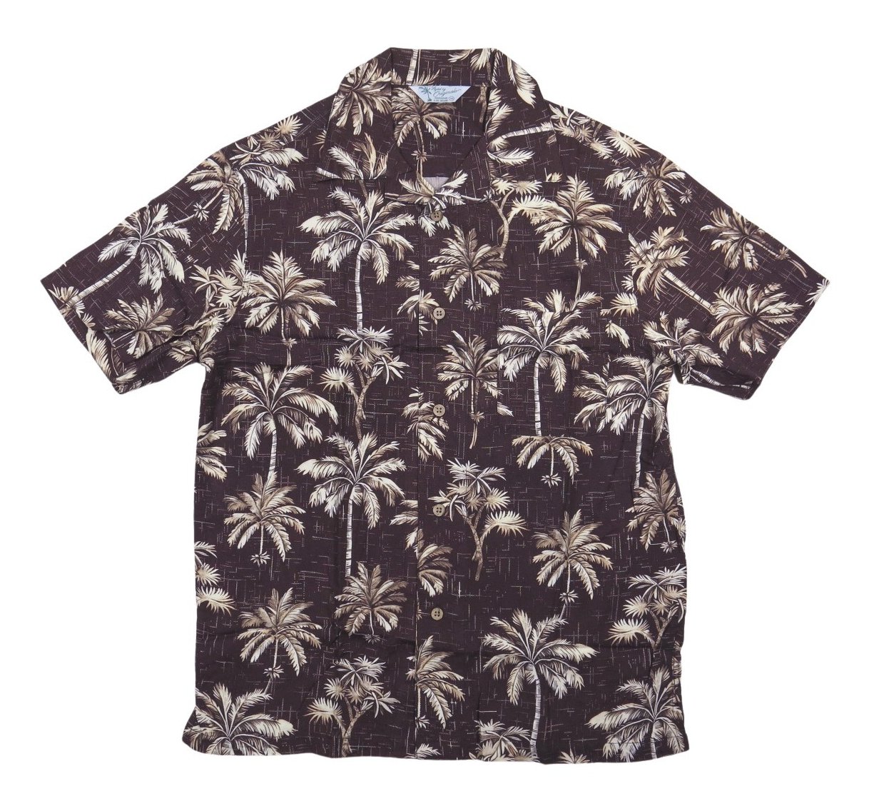 ヤシの木柄 半袖 レーヨ ン100% アロハシャツ メンズ : JTWO - 通販