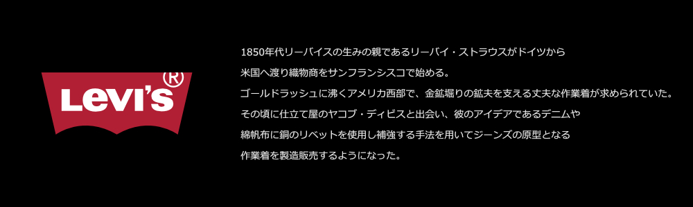 リーバイス説明