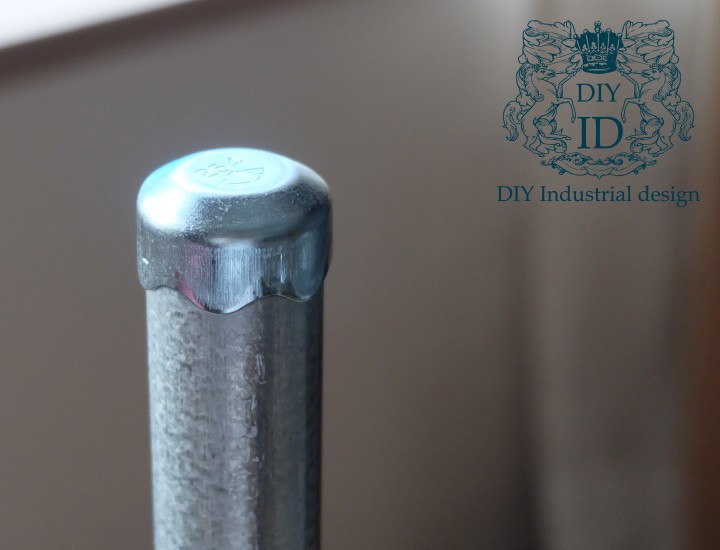 インダストリアル カバー 単管用 DIY 怪我防止 自作  「DIY-ID パイプクランパー パイプキャップ 25.4mmパイプ用」