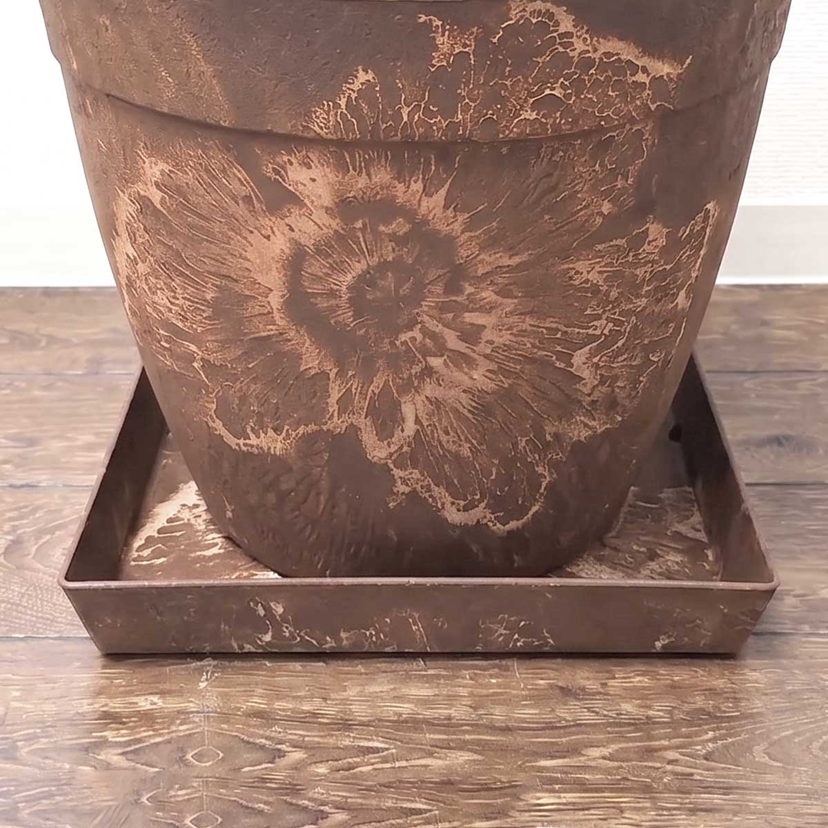 植木鉢用 受け皿 割れない 鉢皿 おしゃれ 「 アートストーン（Artstone