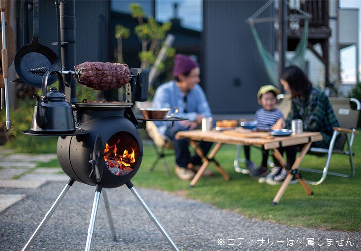 アウトドアストーブ BBQ キャンプ 薪ストーブ「Ozpig FIRESIDE Edition 