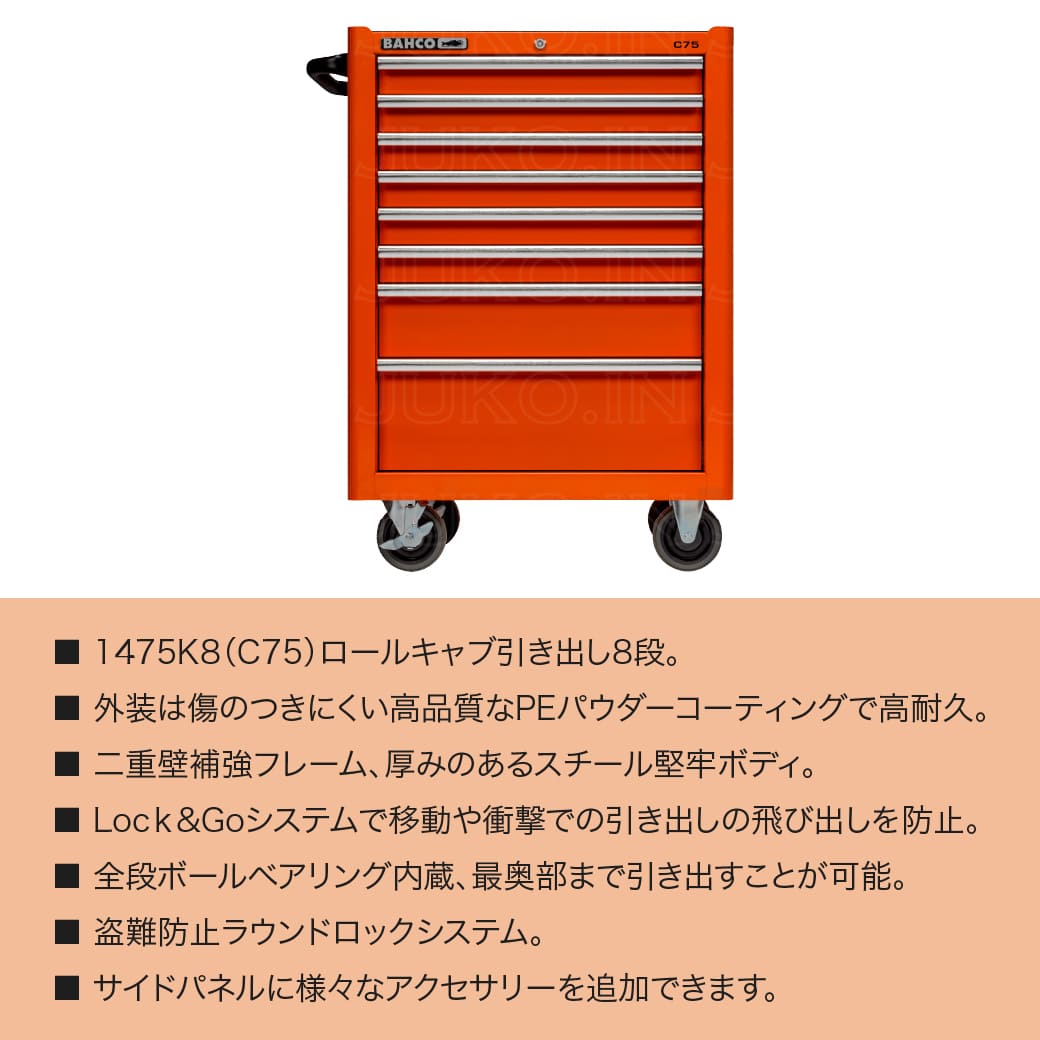 BAHCO（バーコ） 【はさみプレゼント中】 C75クラシック 1475K8 ロール