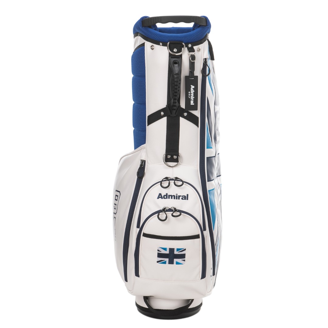 新品 アドミラル スタンドキャディバッグ ADMG5AC4 ブルー アドミラル スタンドキャディバッグカラフル ADMG5AC4 Admiral Golf