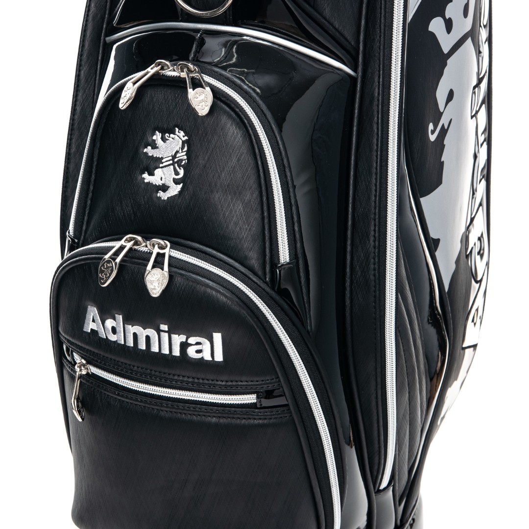 Admiral Golf キャディバッグ（色：シルバー系）｜ゴルフ用バッグ