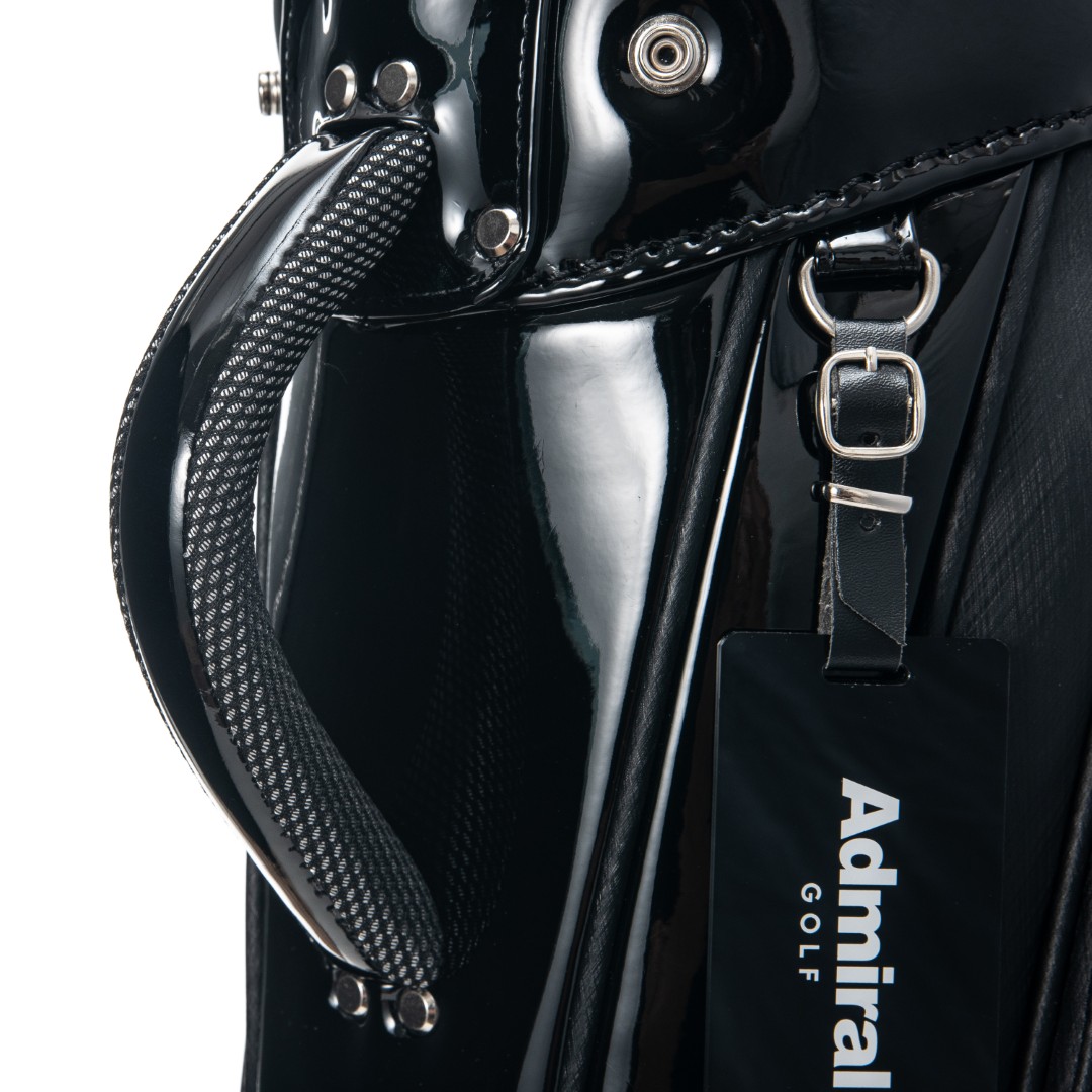 Admiral ゴルフキャディバッグ シルバー/ブラック Admiral Golf キャディバッグ（色：シルバー系）｜ゴルフ用バッグ