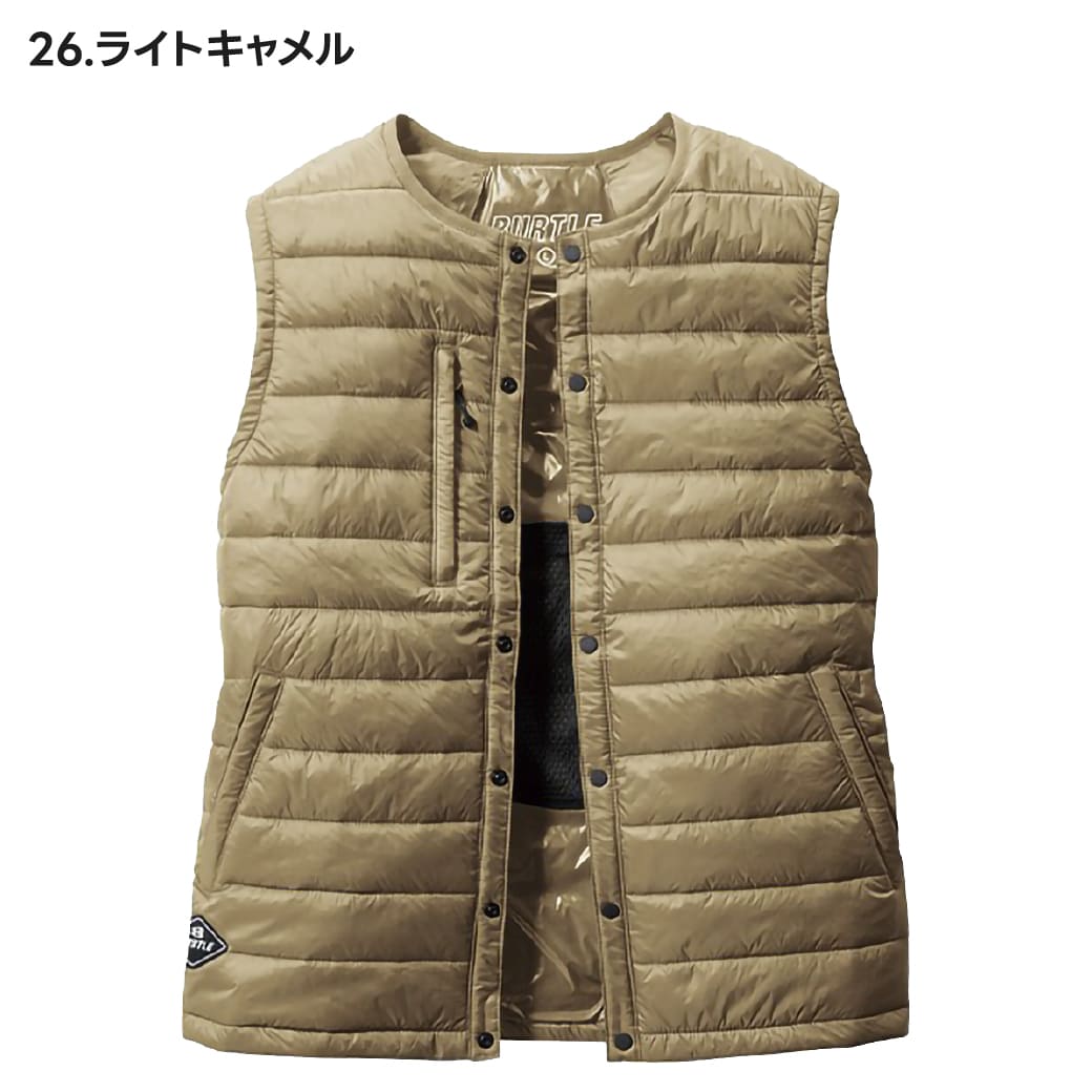 BURTLE（バートル） 3254 ダウンベスト ユニセックス サーモクラフト