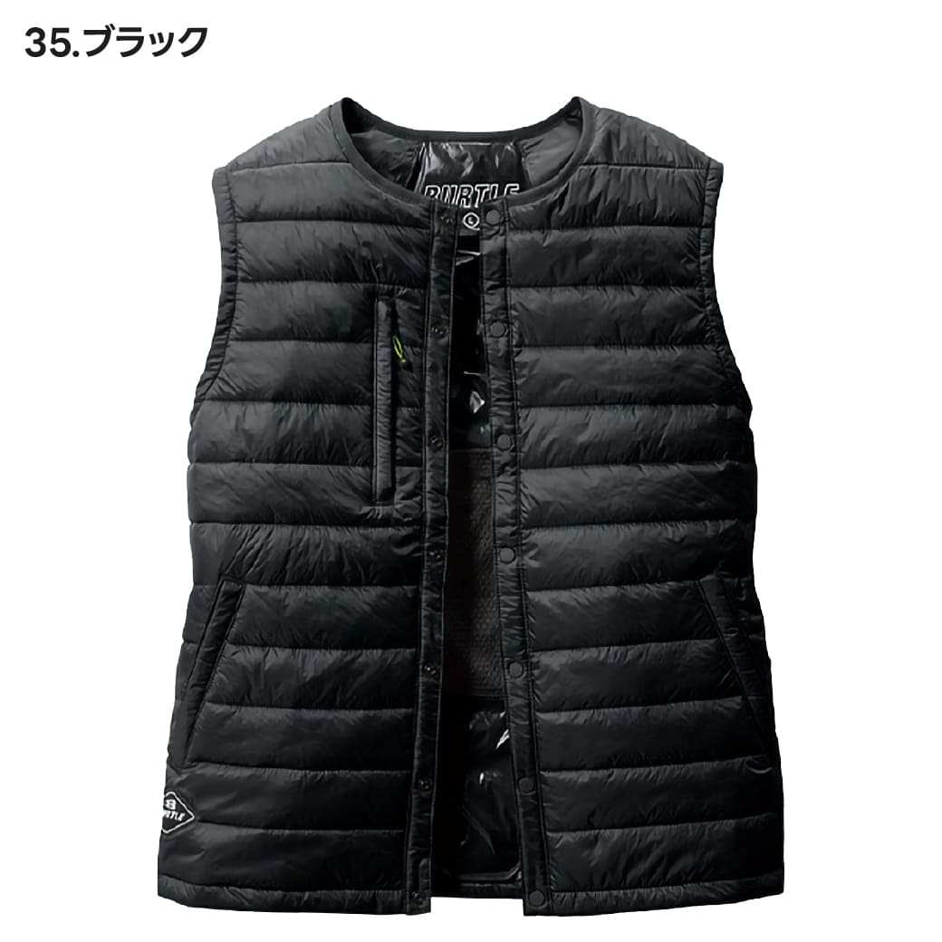 BURTLE（バートル） 3254 ダウンベスト ユニセックス サーモクラフト