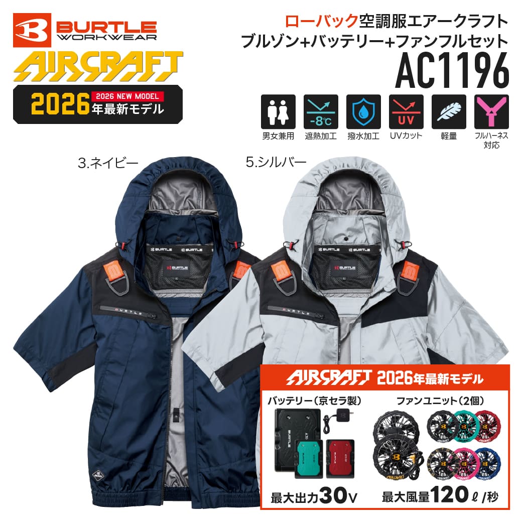 �y�\���t�� �V���ȍ~���ח\��zBURTLE AC1196 �����t�[�h�W���P�b�g AC10 �o�b�e���[ AC10-1 AC10-2 �t�@�� 3�_�󒲃E�F�A�Z�b�g 2026���f�� �o�[�g��