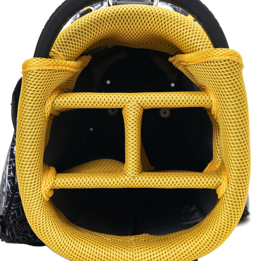 ディズニー Disney モノトーン ミッキーゴルフ スタンドキャディバッグ