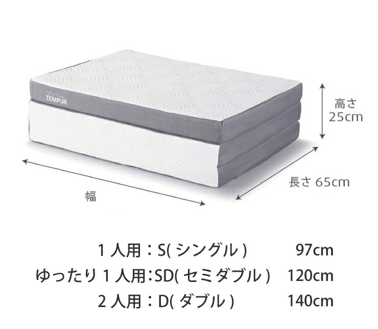 TEMPUR(R) ワンリュクス フトン