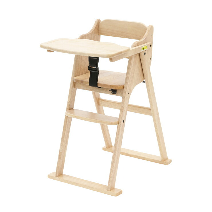 ●美品●　raku ベビーチェア　木製ハイチェア　ガード　専用マット付 楽天市場】7%offクーポン 20日まで◇ベビーチェア ハイチェア 安全