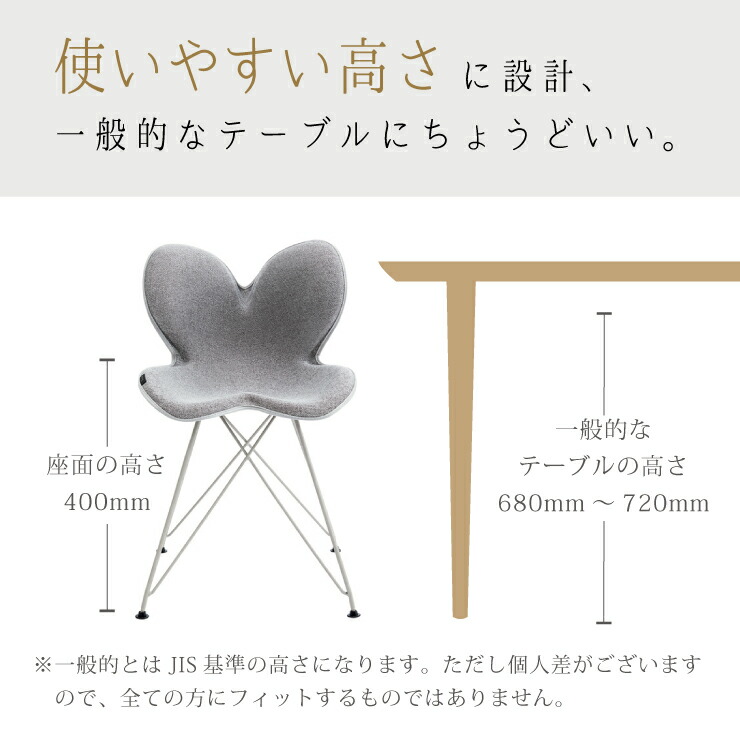 使いやすい高さに設計