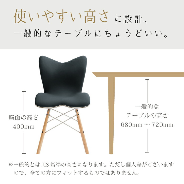 使いやすい高さに設計