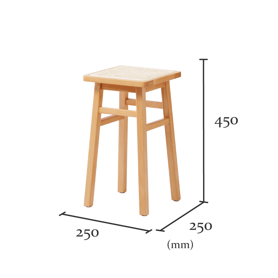 マッシュ ラタン スツール AMU STOOL アムスツール AMU-S02 インテリア