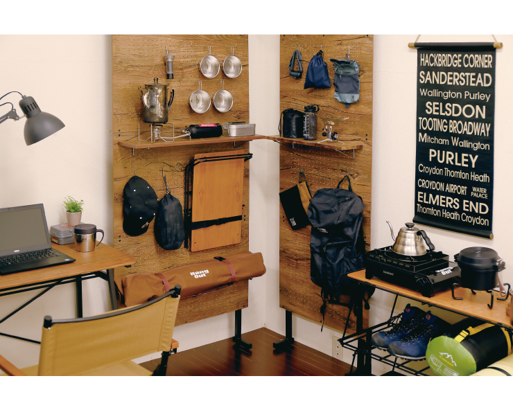 弘益 数量限定 特価品TYB-600 突っ張り有孔ボード オシャレ 収納 幅