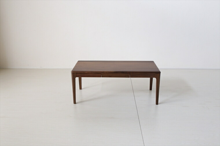 ローテーブル ウォールナット 高級感 おしゃれ 無垢材 幅110 奥行50 高