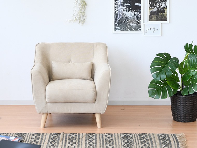 オークショップ 豊田たんす 1人掛けソファ B アームチェア ZR24359