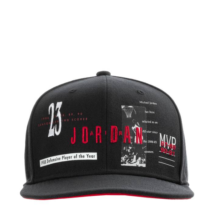 美品 完売品 JORDAN エアジョーダン PRO 総柄 ロゴ キャップ メンズ NIKE - ナイキ☆JORDAN PRO ロゴキャップ 帽子 ジョーダンの通販