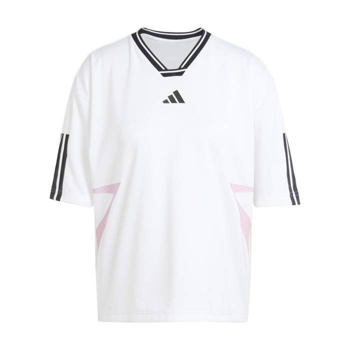 アディダス Adidas 【 Tiro Colorblock Boyfriend Tee Womens 】 レディース