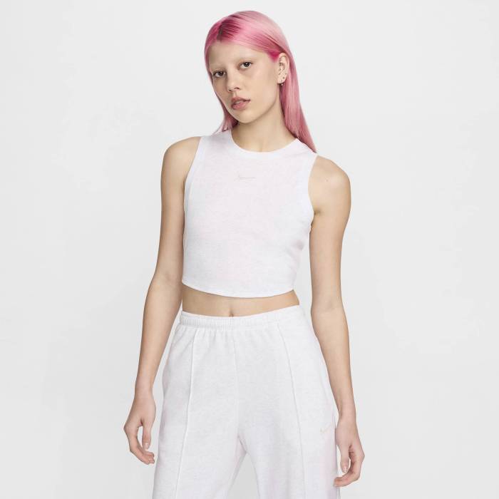 ナイキ Nike 【 Essential Rib Crop Tank Women's 】 ファッション レディースファッション トップス タンクトップ レディ