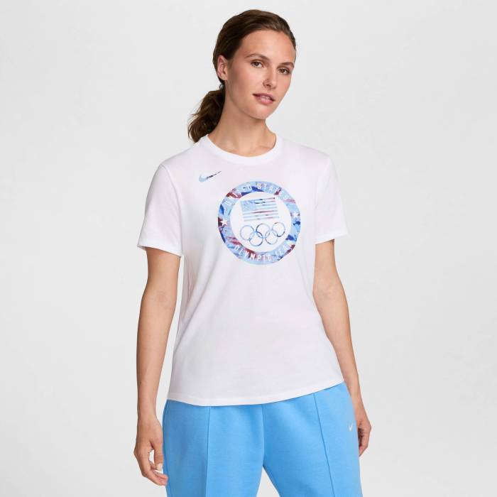 ナイキ Nike 【 Usa Essential Pouch Oly T-Shirt Women's 】 レディース