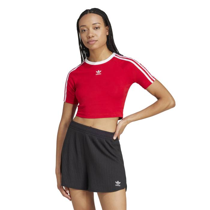 アディダス Adidas 【 3 Stripes Baby T-Shirt Women's 】 レディース