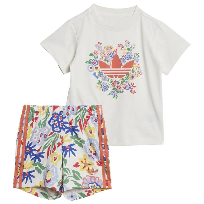 ǥ Adidas Originals  X Liberty London Shorts And T-Shirt Set Boys' Toddler 