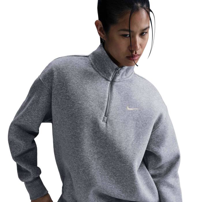 ナイキ Nike 【 Nsw Phoenix Fleece Oversized Long Quarter-Zip Women's 】 レディース