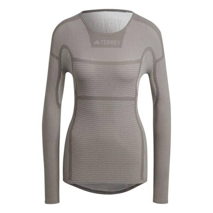 アディダス Adidas 【 Drynamo Long Sleeve Performance Shirt Womens Women 】 レディース