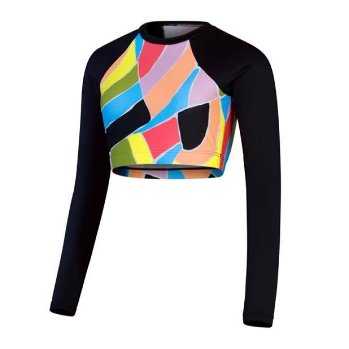 スピード Speedo 【 Prtd Ls Crptp Ld99 Women 】 ファッション レディースファッション トップス Tシャツ カットソー レ
