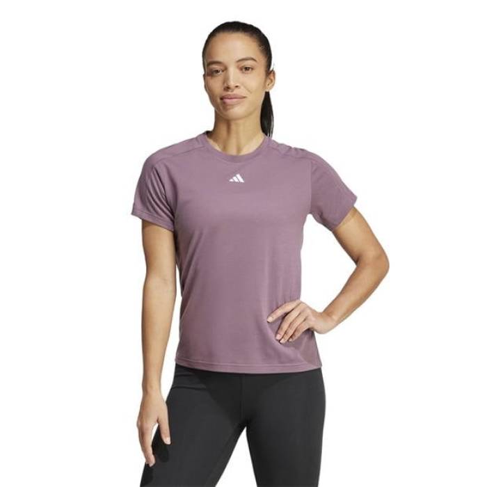 アディダス Adidas 【 Aeroready Train Essentials Minimal Branding Crewneck T-Shirt Womens Women 】 レディース