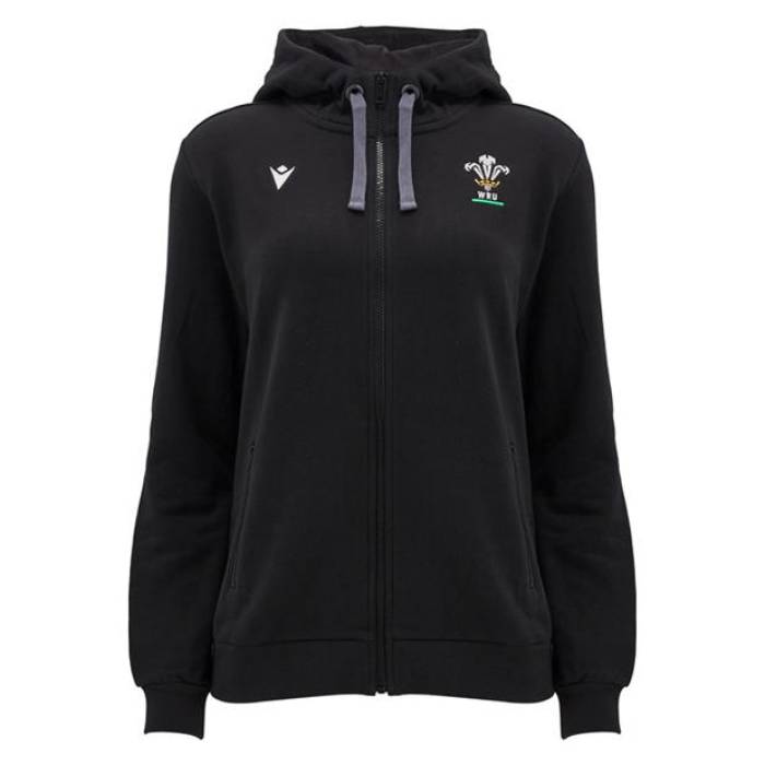 Macron 【 Welsh Rugby Union Zip Hoodie 2024 Womens Women 】 ファッション レディースファッション トップス パーカー レディ