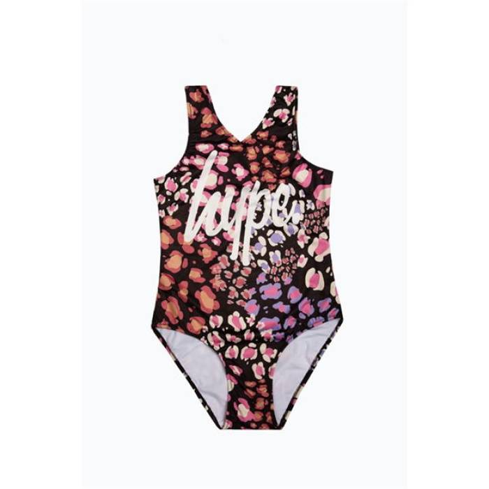 Hype y Leopard Swimsu Jn99 Kids z xr[ LbY }^jeB qǂ V[Y qǂ jpi qǂ W