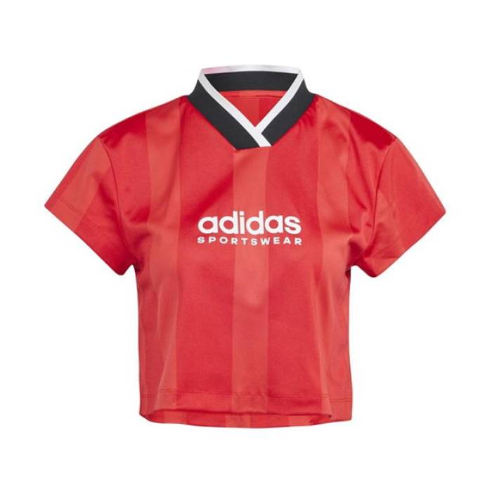 アディダス Adidas 【 Tiro Colorblock Crop T-Shirt Womens Women 】 レディース