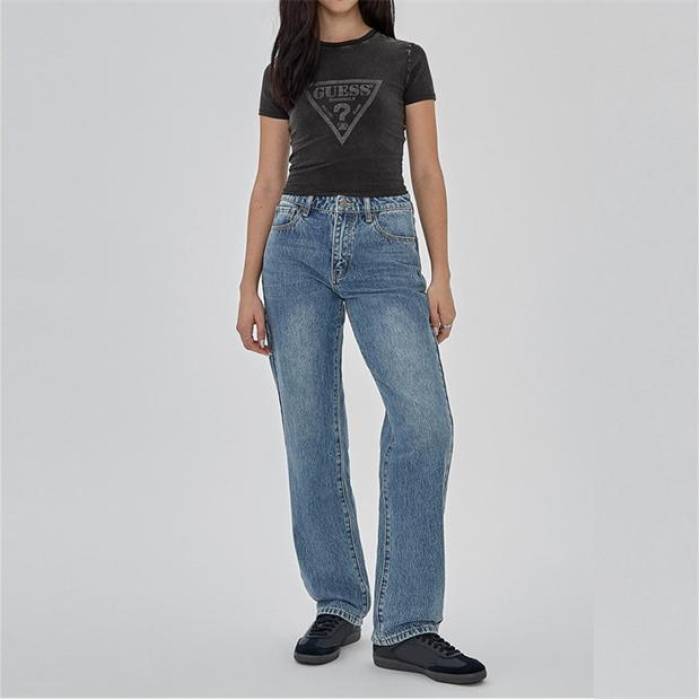 ゲス Guess 【 Logo Baby T-Shirt Women 】 ファッション レディースファッション トップス Tシャツ カットソー レディー
